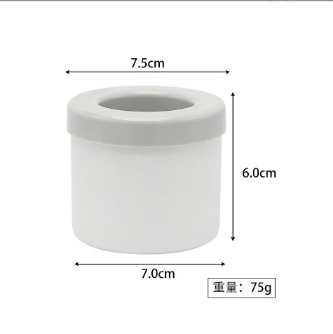 Molde Cilíndrico de Silicona para Hielo Reutilizable