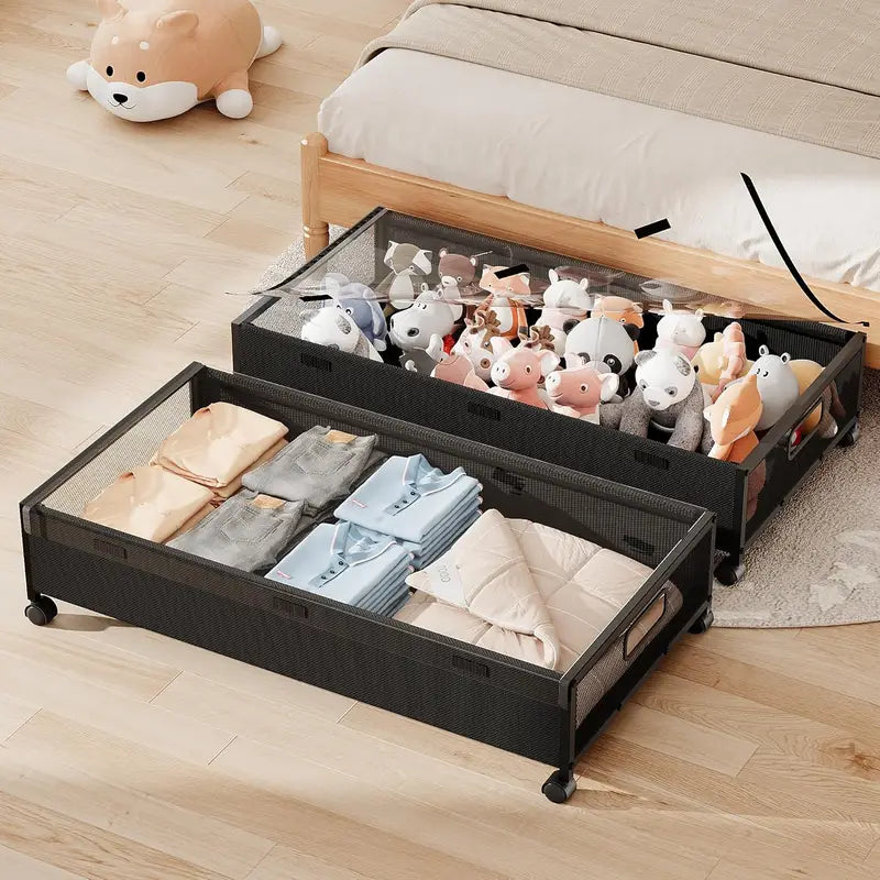 CAJA ORGANIZADORA METALICA CON RUEDAS - SUPERSIZE 92CM