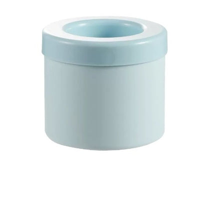 Molde Cilíndrico de Silicona para Hielo Reutilizable