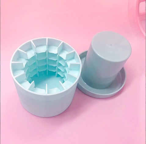 Molde Cilíndrico de Silicona para Hielo Reutilizable