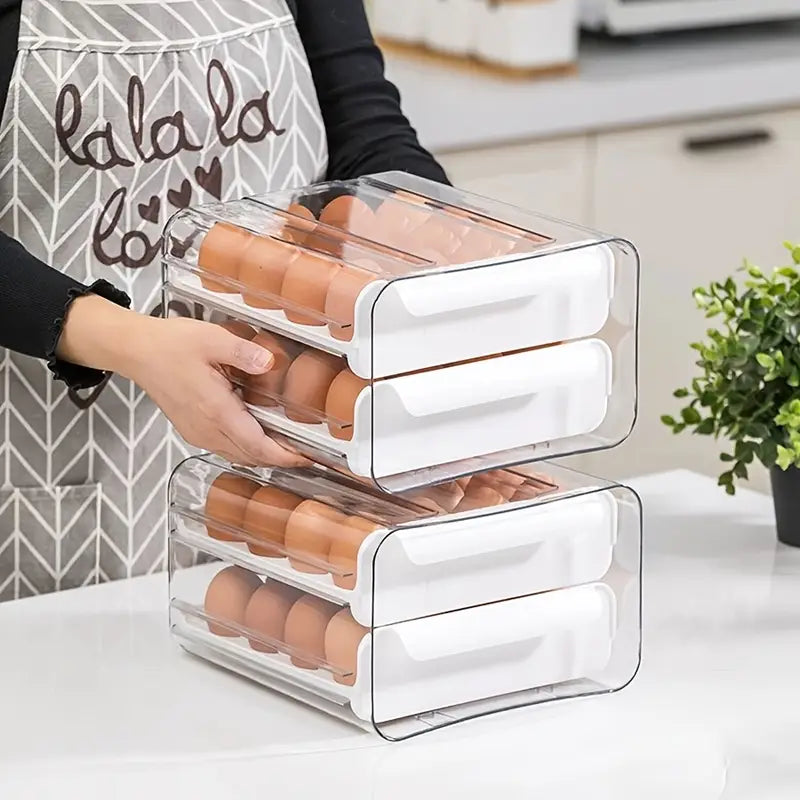 CAJA ORGANIZADORA DE HUEVOS