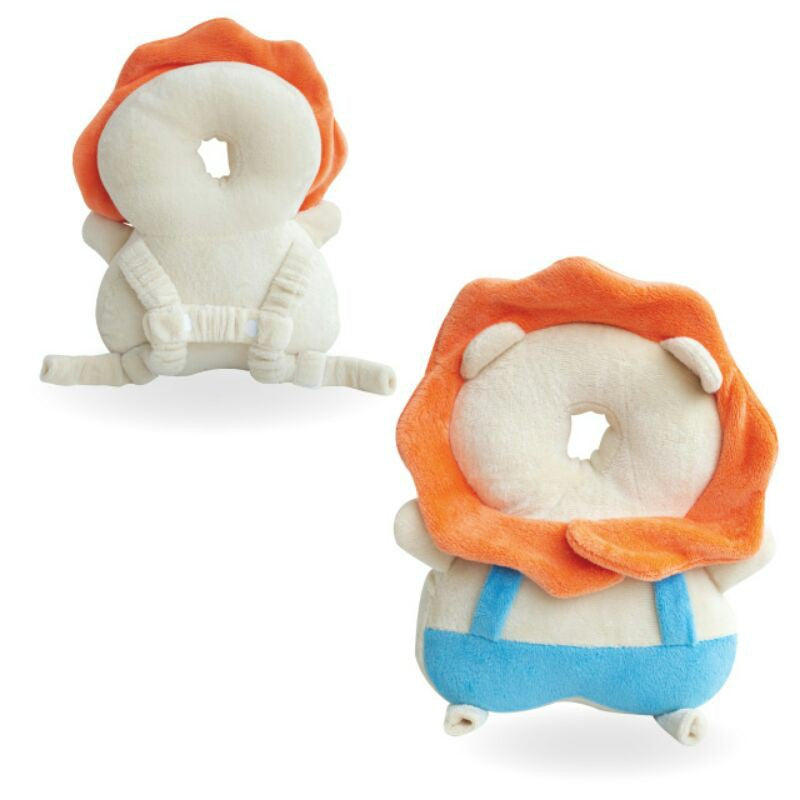 Almohadilla protectora de cabeza de bebé, almohadilla de seguridad para caminar y gatear, mochila ajustable de seguridad para la cabeza de los niños pequeños