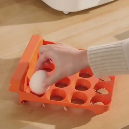 CAJA ORGANIZADORA DE HUEVOS